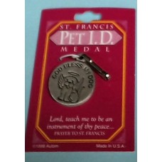 St. Francis Pet I.D. Medal